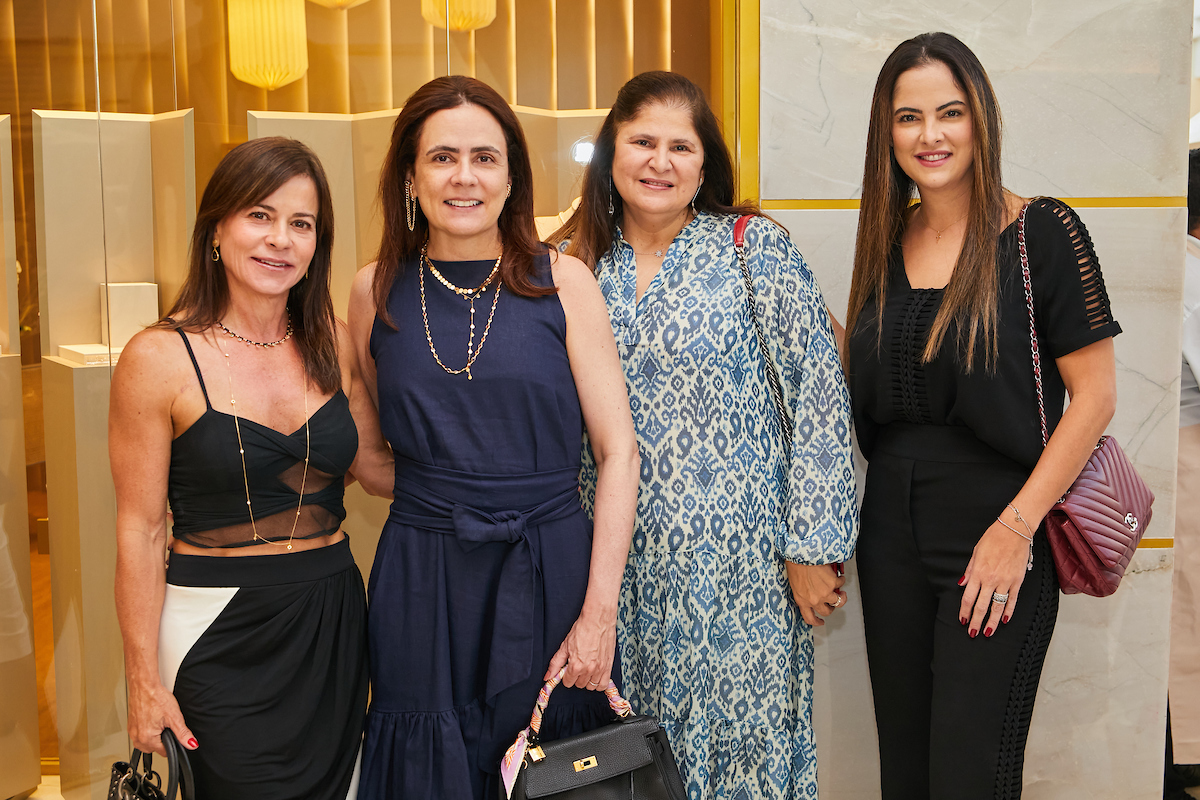 Tatiana Lacerda, Tete Araújo, Diana Morais e Isabelle Jabour