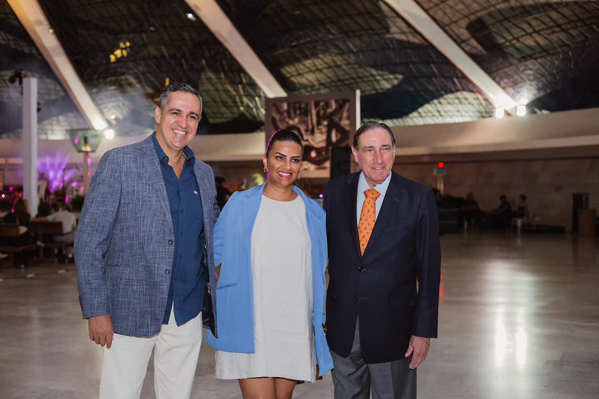 Alessandro Caselato, Aline Caselato e Ministro Paulo Dias de Moura Ribeiro