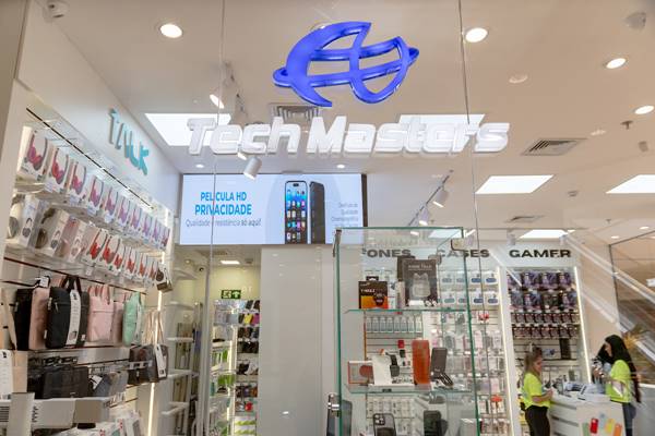 Fachada da loja TechMasters