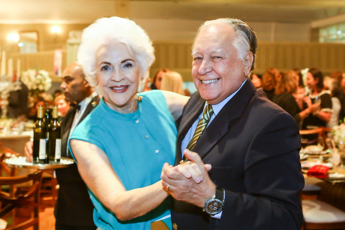 Jane Godoy e o marido Jair Rocha