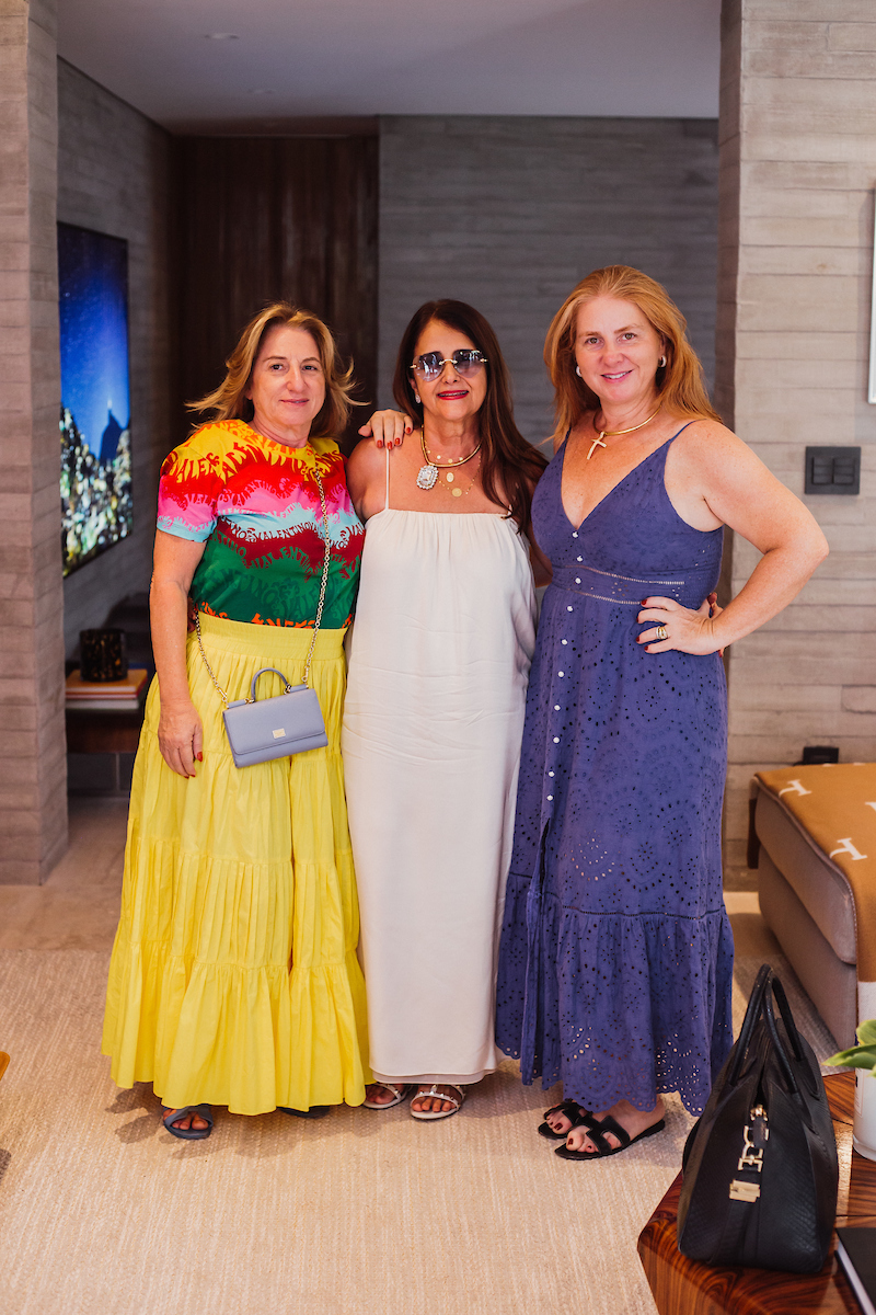 Lucia Bittar, Claudia Tolentino e Marcia Bittar