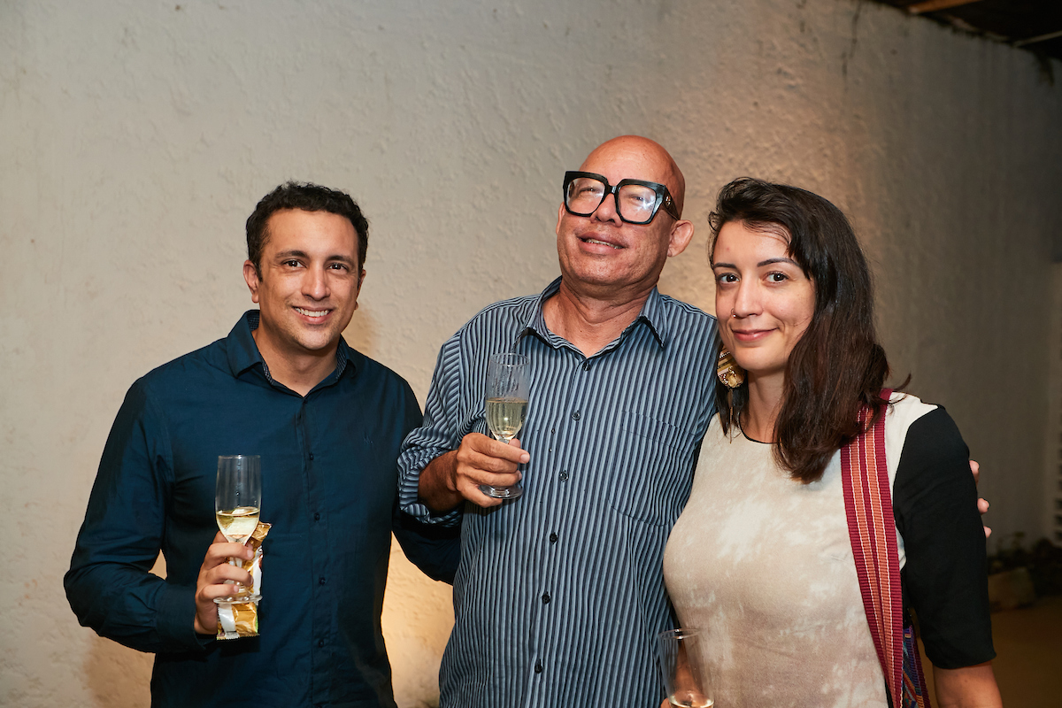 André Reis, Adelmo Marinho e Caroline Reis