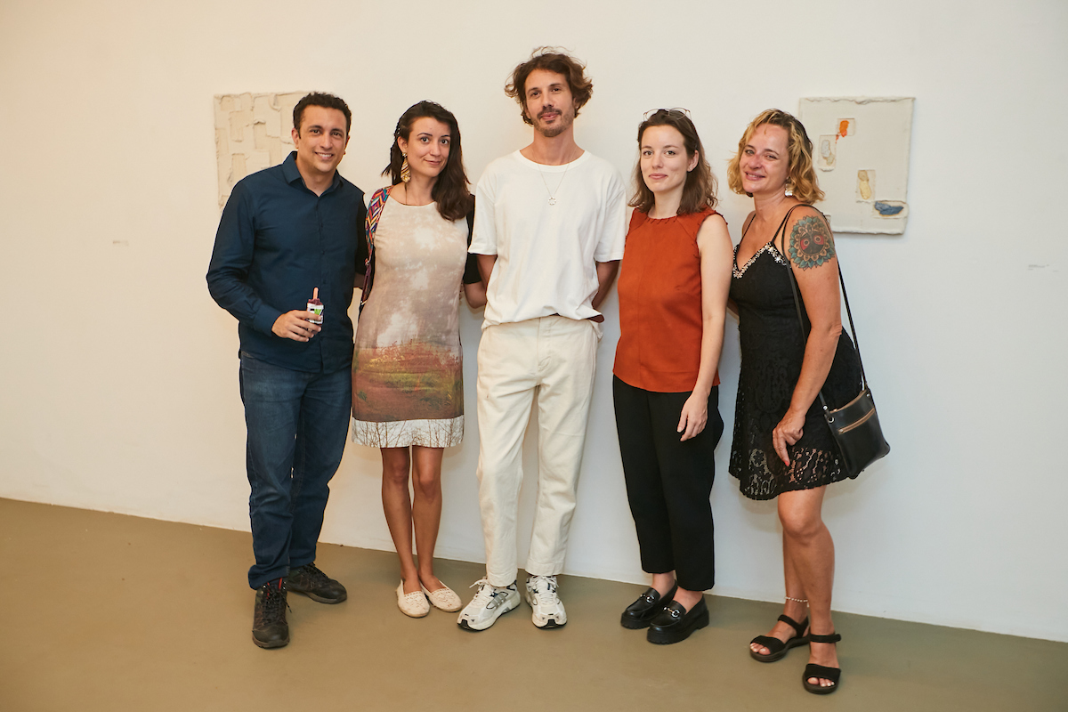 André Reis e Caroline Reis com Romain Dumesnil, Soraya Barne e Keila Beatriz