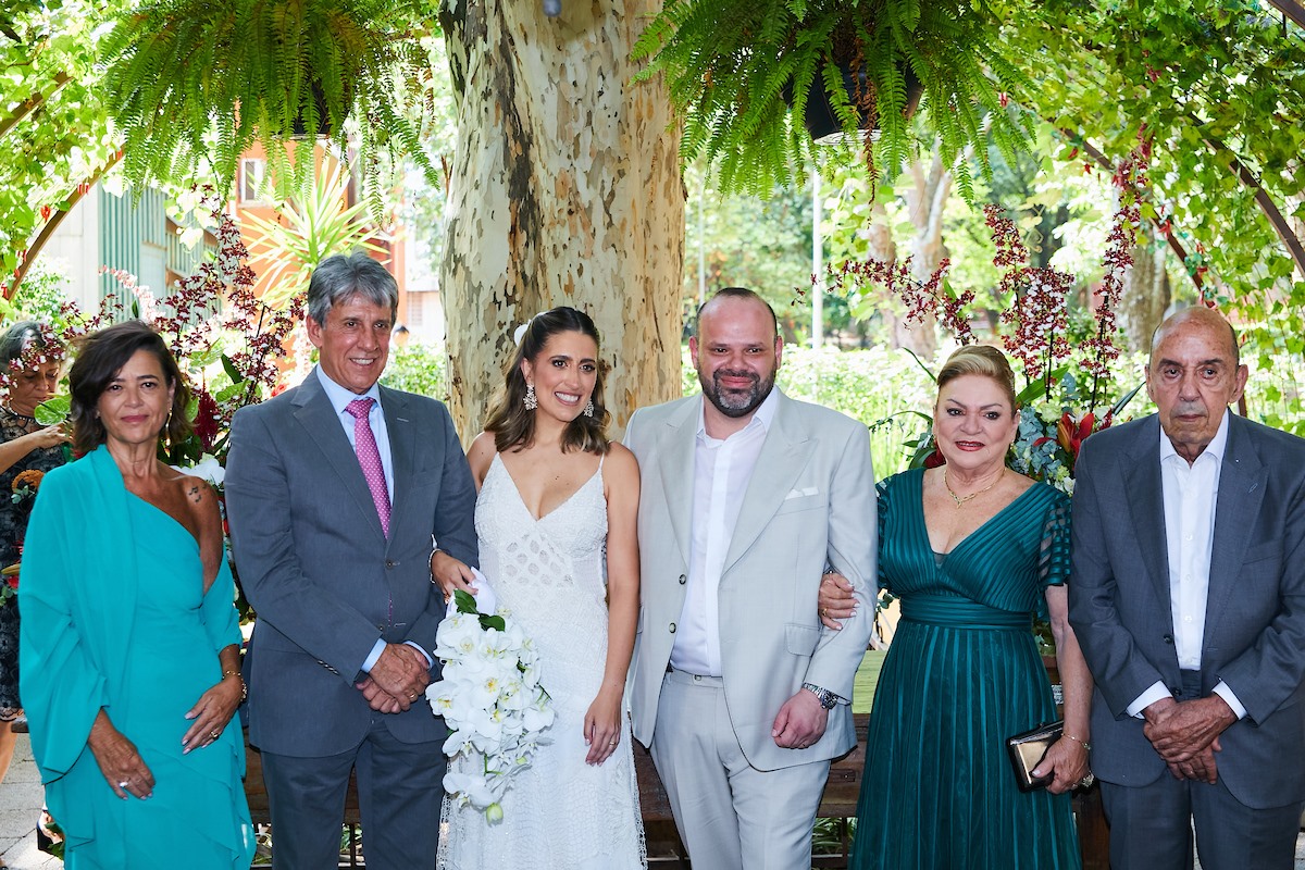 Cecília Gontijo, Claudio Gontijo, Gabriela, Flávio, Fátima e Flávio