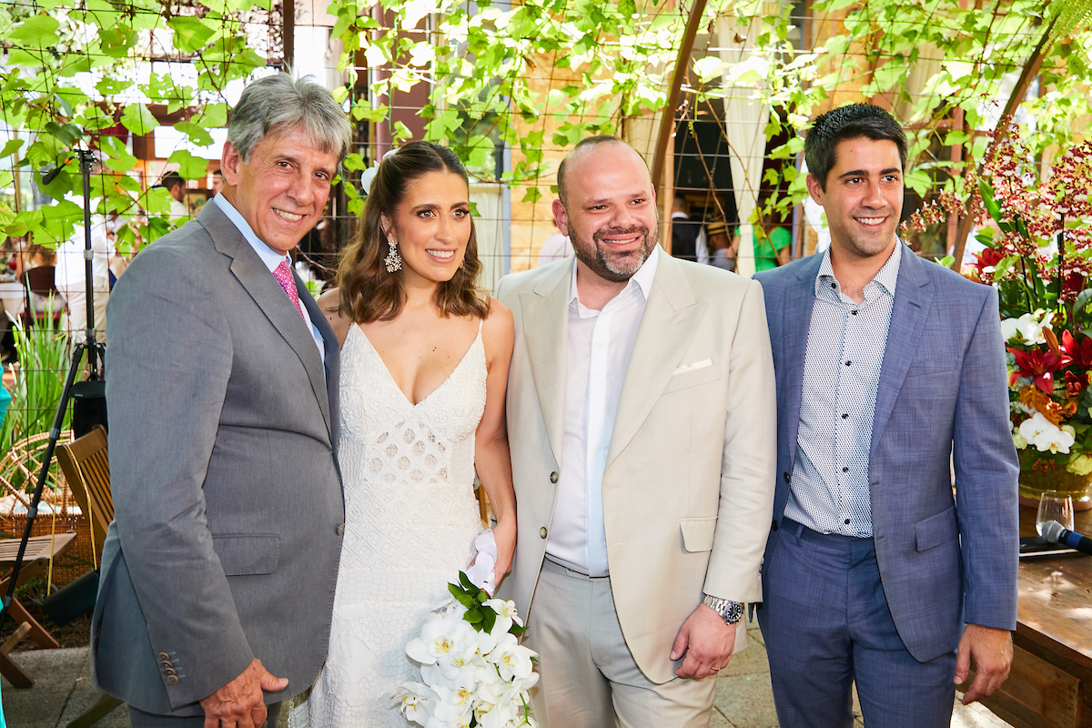 Claudio Gontijo, Gabriela, Flávio e Breno Gontijo