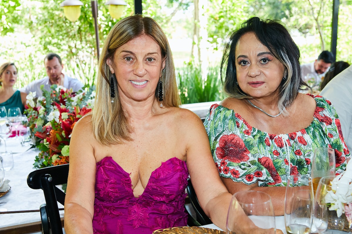 Luiza Louzada com Vandira Peixoto