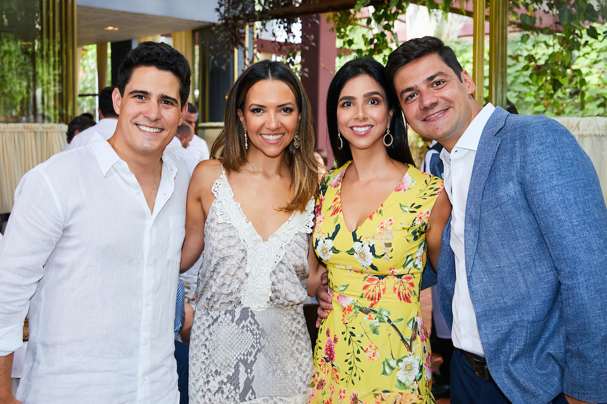 Raphael Barcelos, Luíza Gontijo, Maria Manuela Peixoto e Heverton Peixoto