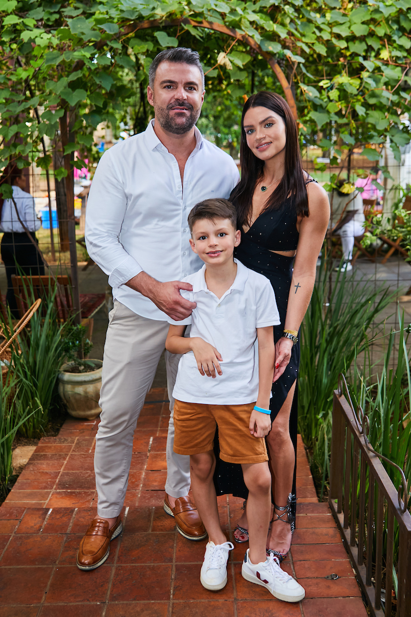 Bruna, André e Miguel Rosa