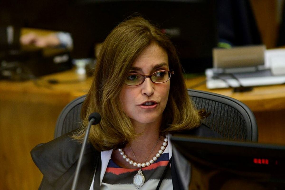 Imagem colorida da Nova ministra do TSE, Isabel Gallotti