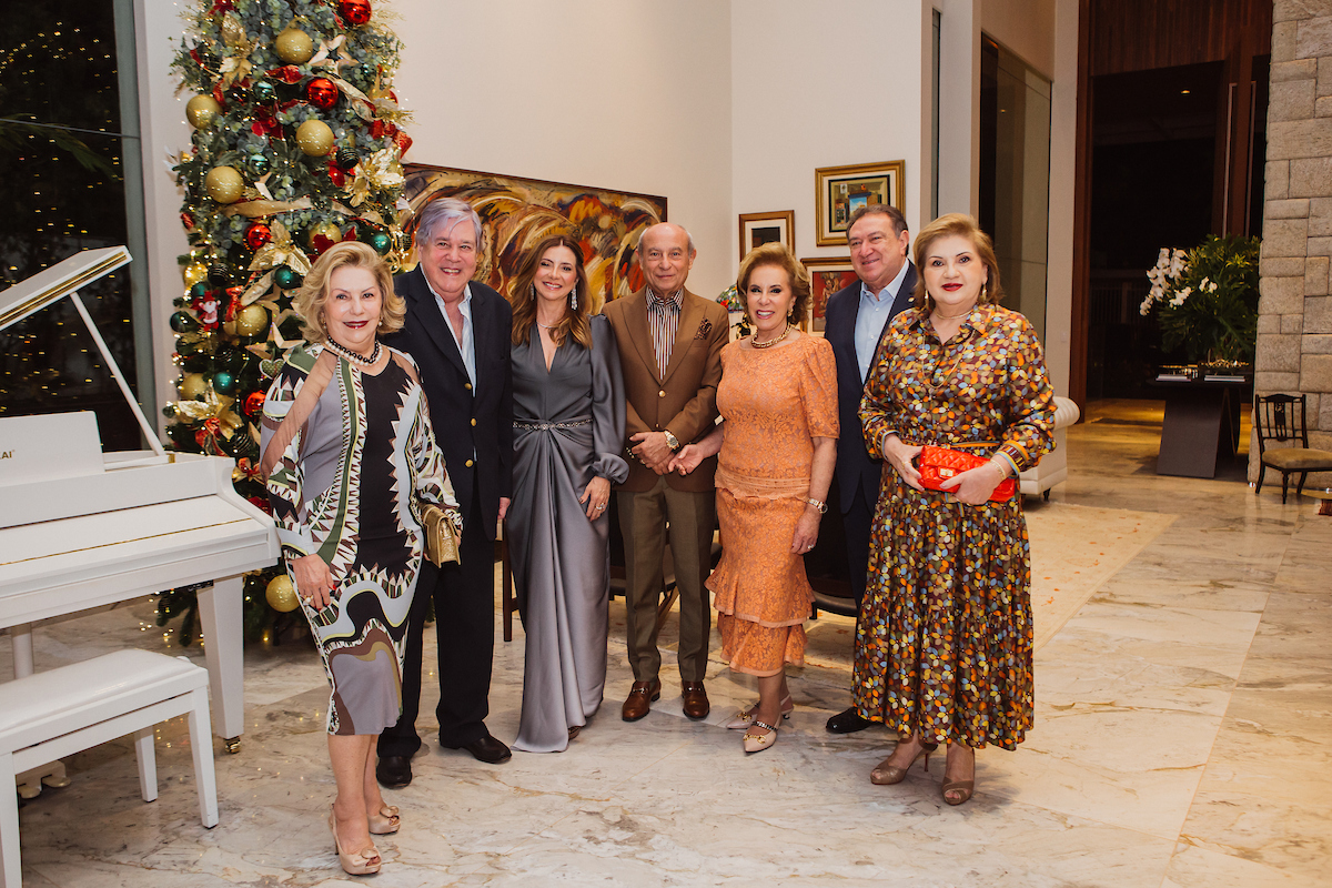 Leda Napoleão, Hugo Napoleão, Emilia Buarque, Carlos Flavio Marcilio, Janete Vaz, Átila e Rita Lins