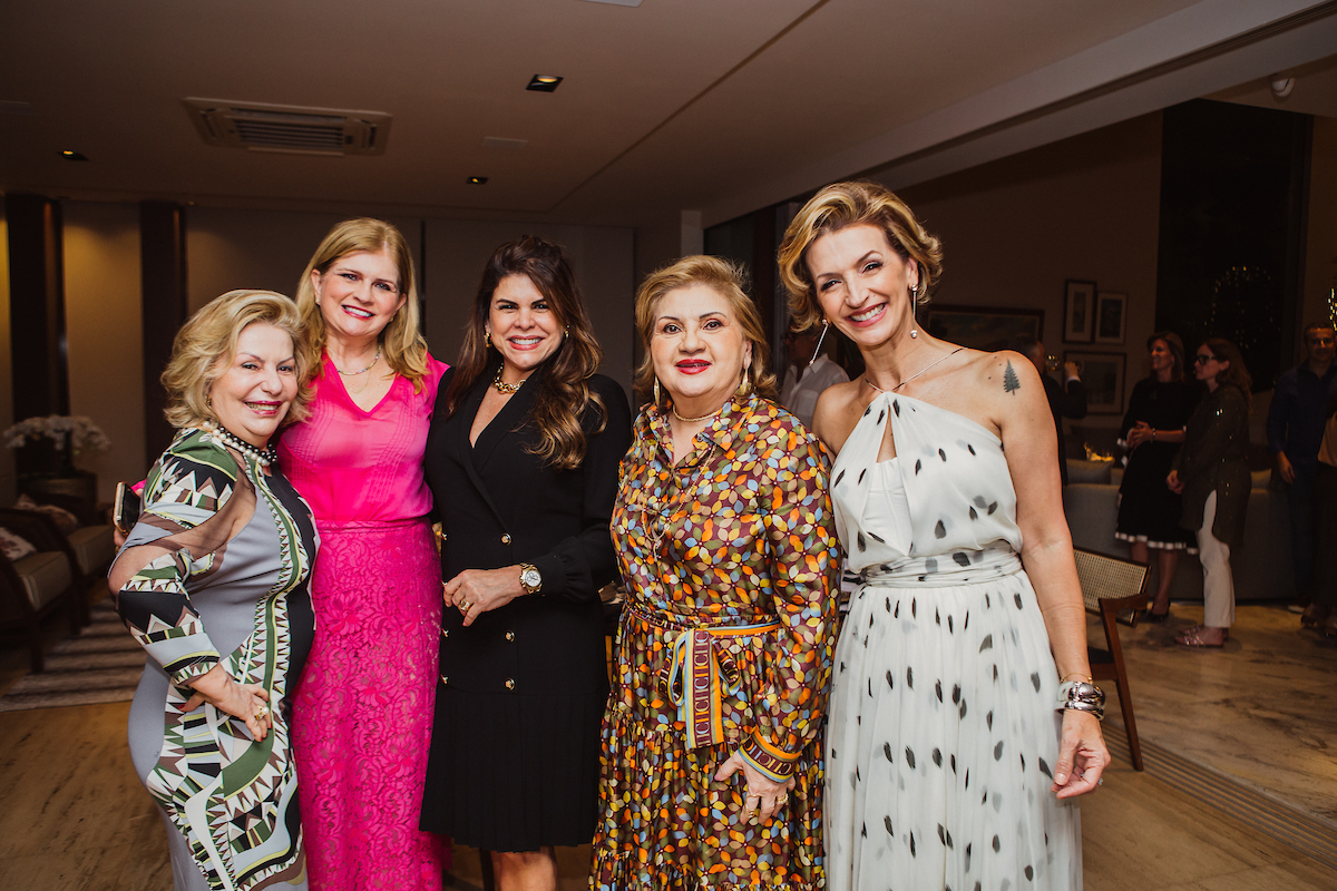 Leda Napoleão, Glaucia Benevides, Janine Brito, Rita Lins e Rosilda Prates