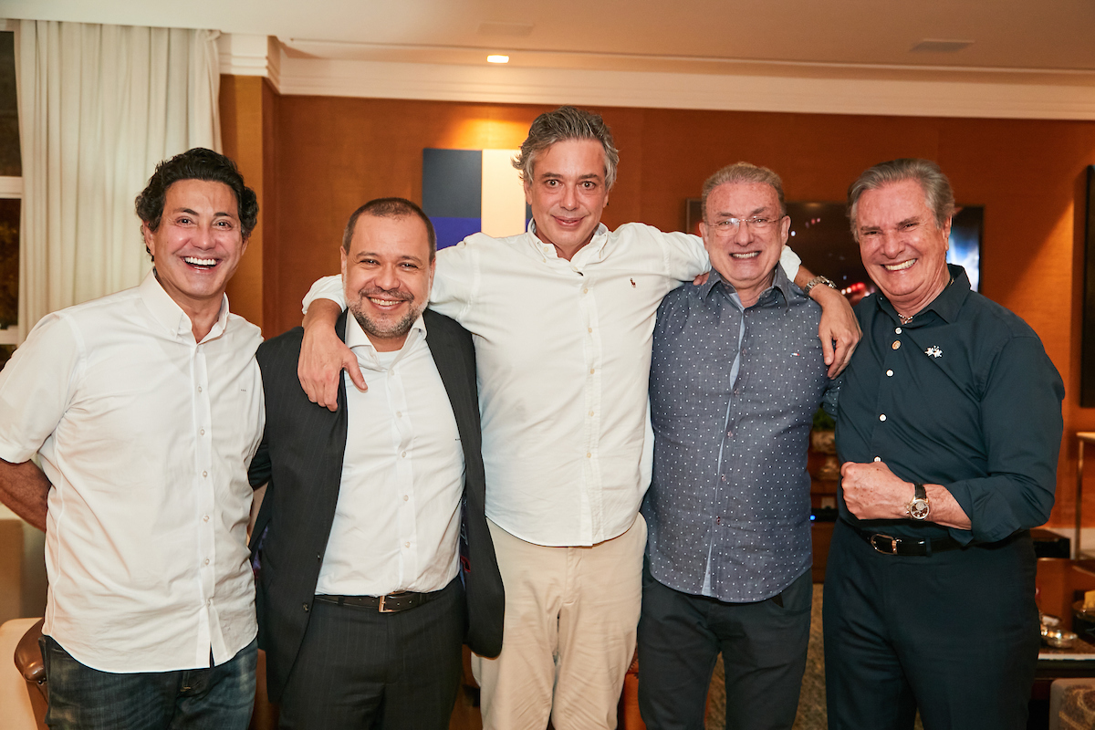 Fábio Andrade, Marcos Joaquim, Marco Aurélio Cunha, Carlos Gurgulino e Fernando Collor