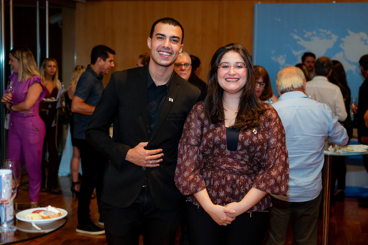 André Maciel e Maria Luiza Lourenço