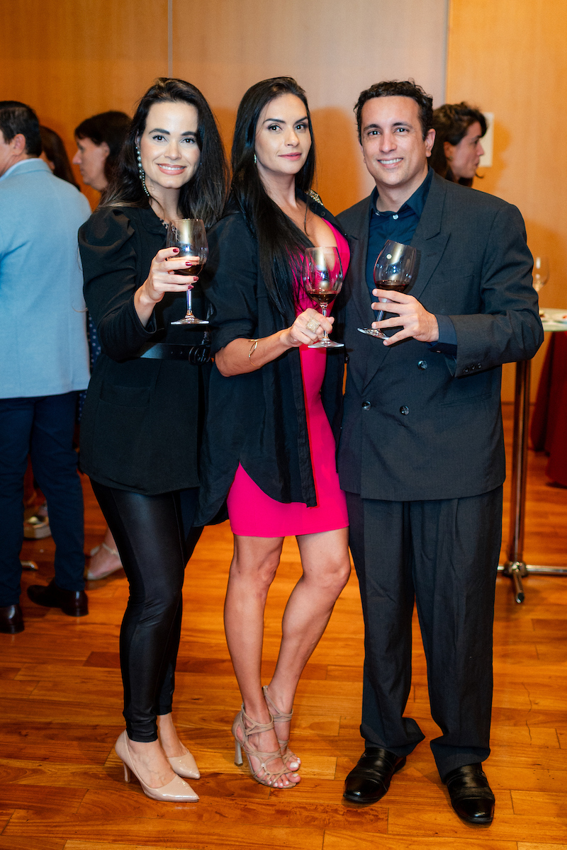 Fabiana Santos, Juliana Cunha e André Rocha