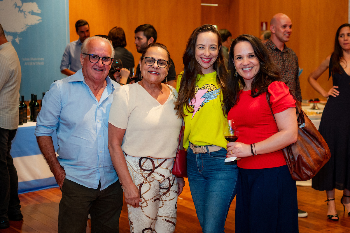 Izac Rodrigues Penedo, Leira Maria Penedo, Inge Melzer e Leiza Penedo