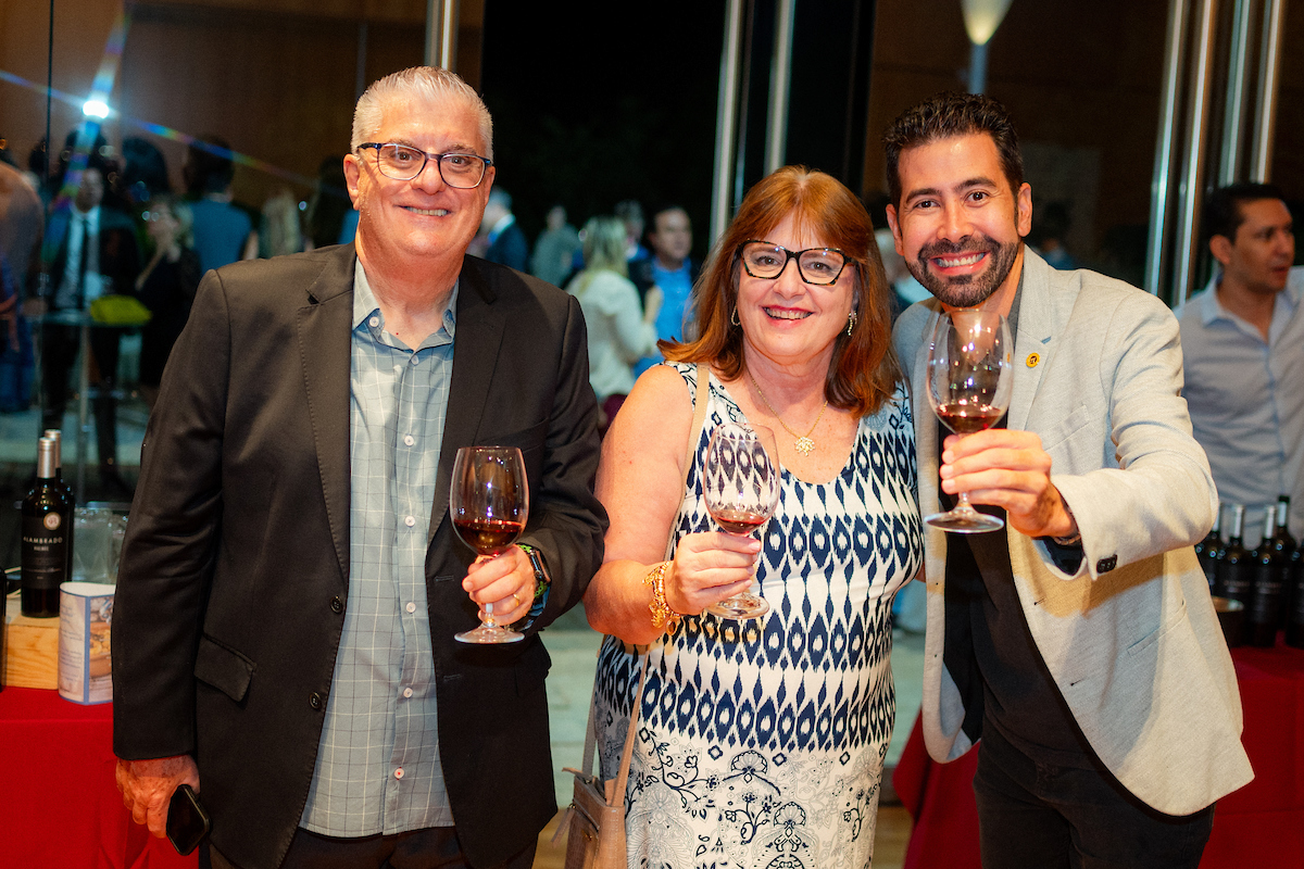 Paulo Rubino, Lúcia Rubino e Carlos Borges