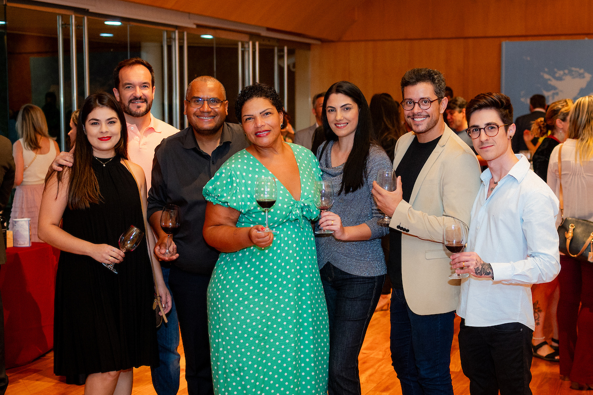 Lais Rodrigues, Leonardo Figueiredo, Luiz Willian, Juliana Maria, Francele Tobias, Raphael dos Anjos e Joas Rodrigues