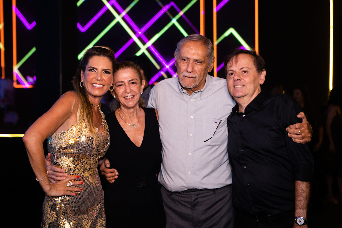 Mônica Haddad, Myrian Cury Haddad, Jorge José Haddad e Nadim Haddad