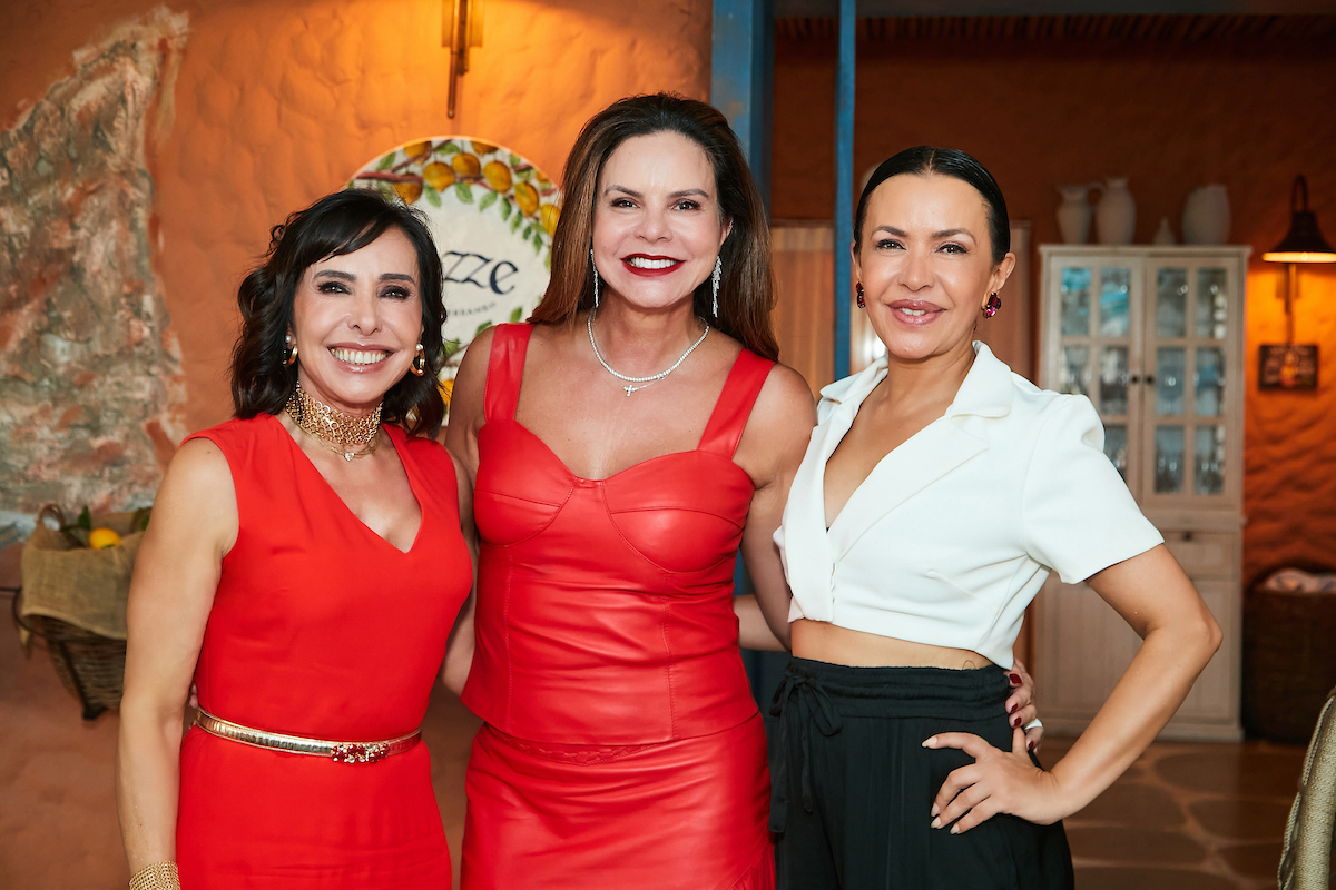 Cleucy Estevão, Claudia Salomão e Claudia Meireles