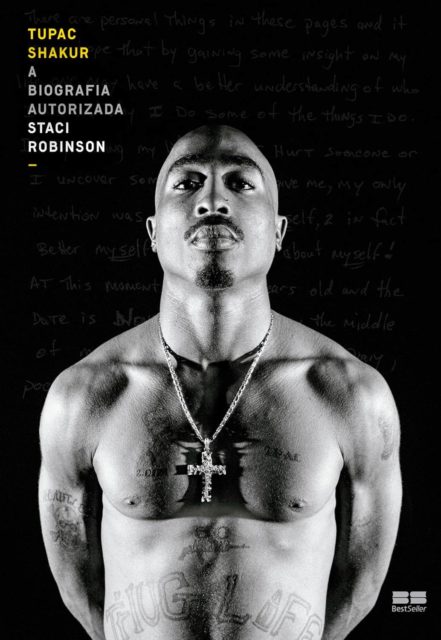 Capa da biografia de Tupac Shakur - Metrópoles