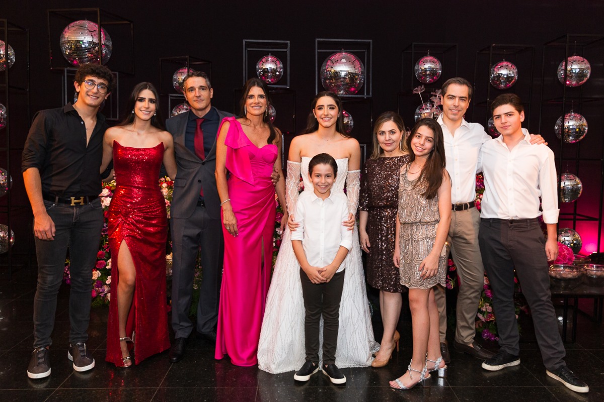 Henrique Rosso, Maria Carolina Pigini, Rodrigo Pigini, Luisa Pigini, Cecília Pigini, Lucas Pigini, Mara Pigini, Giovana Pigini, Roberto Pigini Daniel Pigini