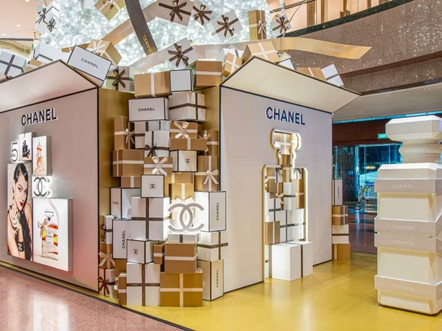 chanel natal decoração - metrópoles