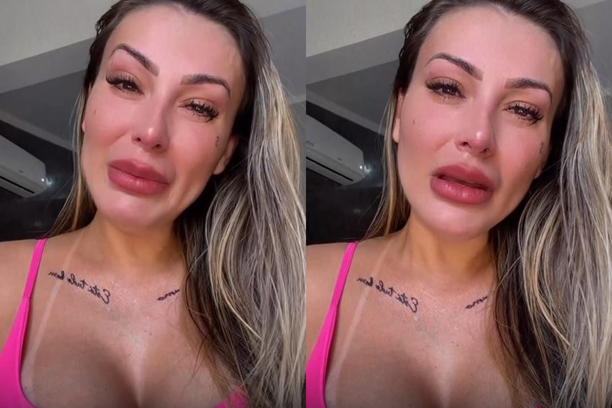 Andressa Urach vai às lágrimas ao relembrar início na prostituição |  Metrópoles