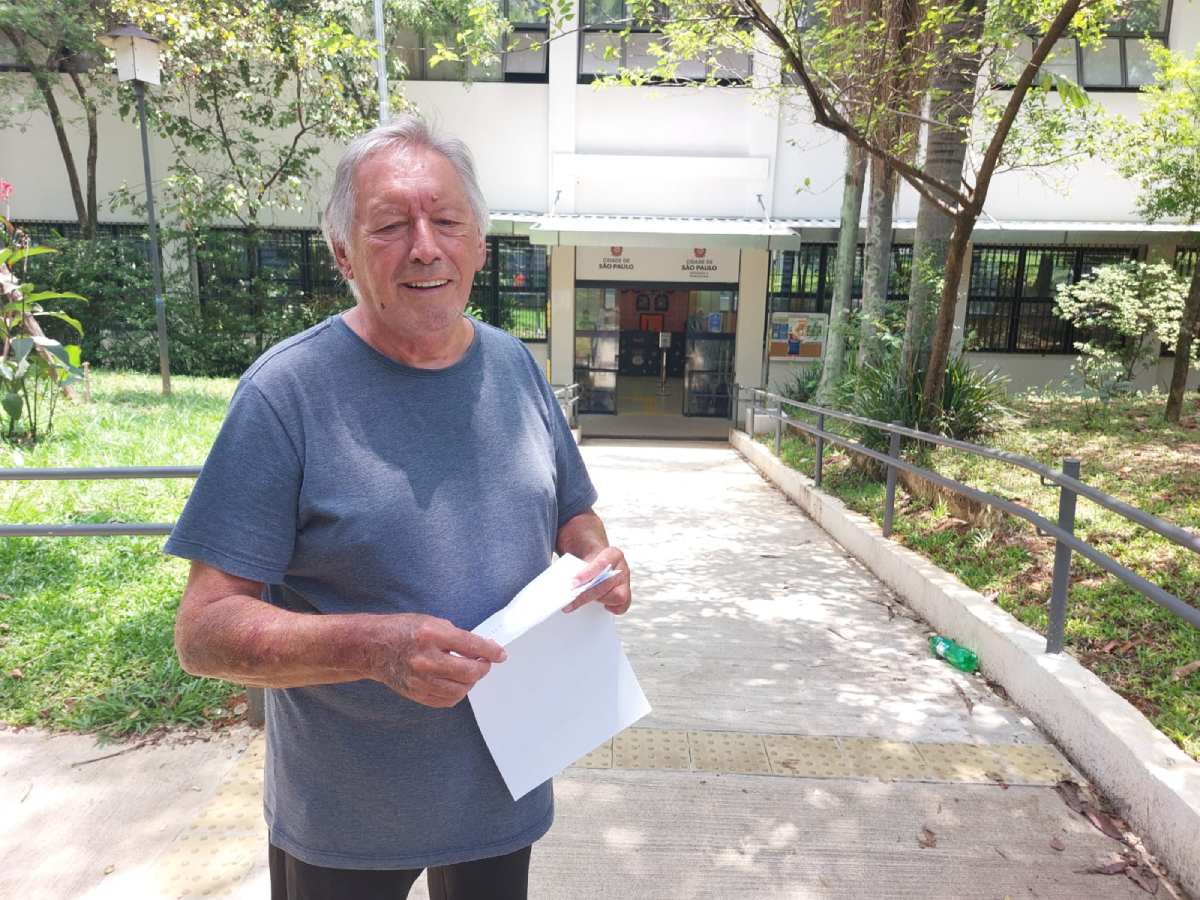 Foto colorida do entrevistado Mario Acenjo, usuária do Descomplica na cidade de São Paulo - Metrópoles