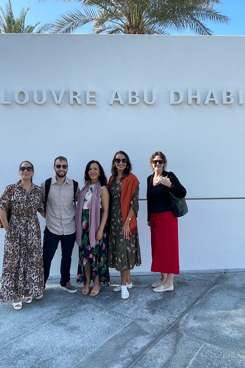 Claudia Meireles em Dubai - Metrópoles