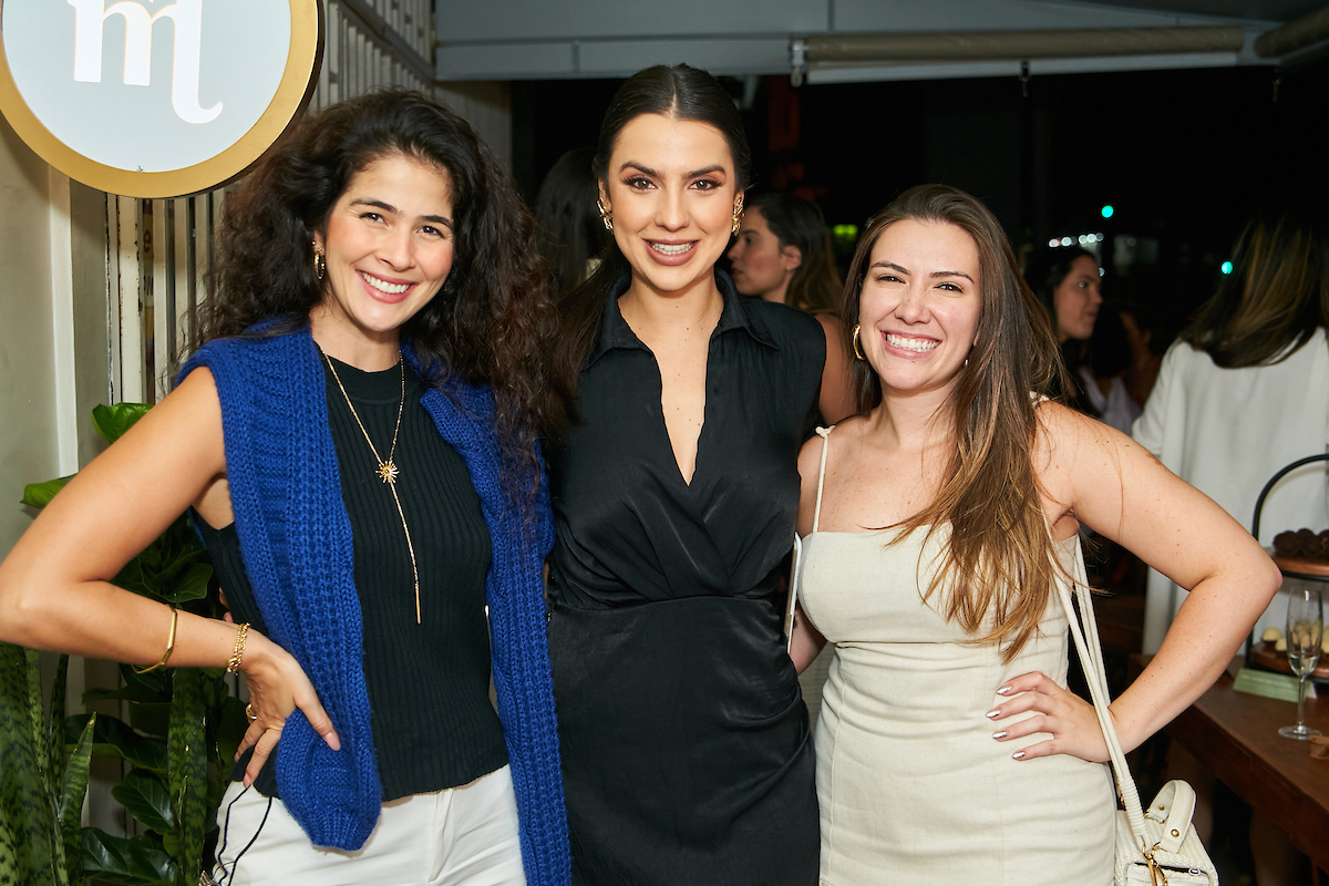 Ligia Braga, Bruna Garcia e Gabriella Meireles