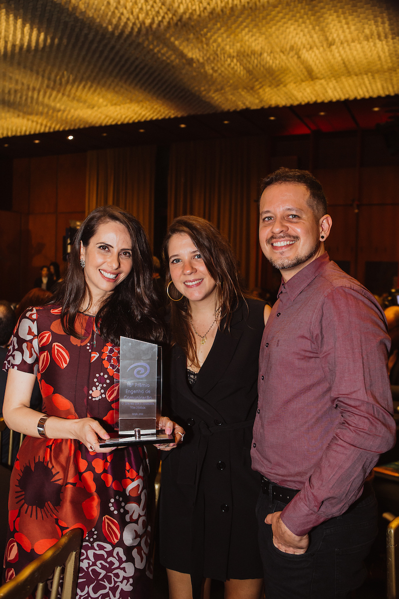 Lilian Tahan, Olivia Meireles e Rafael Campos