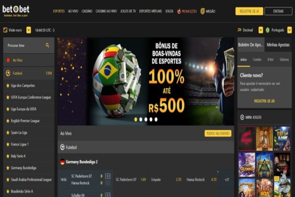 Site da bet O bet é confiável e tem muitas opções de apostas - APOSTAS