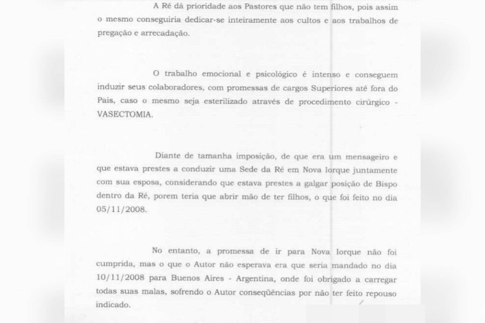 Imagem em preto e branco do frame de um processo movido contra a Universal - metrópoles