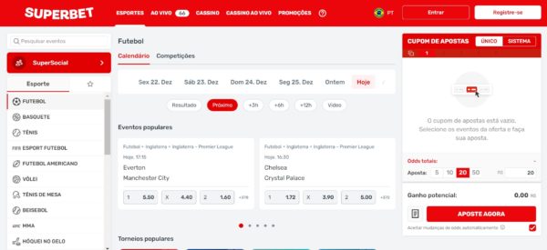 Superbet é uma das novas casas de apostas do mercado brasileiro