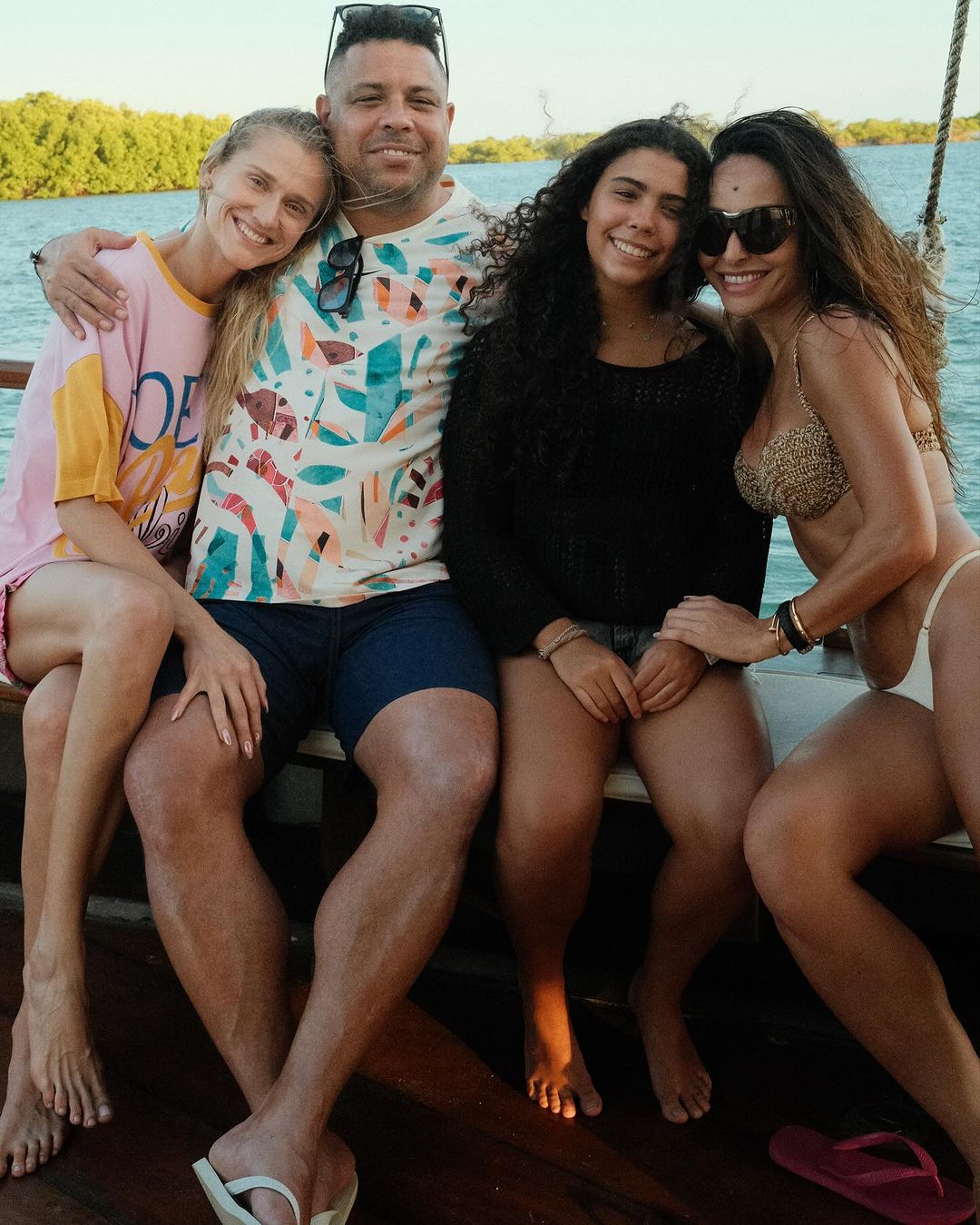 Celina Locks, Ronaldo, Maria Sophia e Sabrina Sato