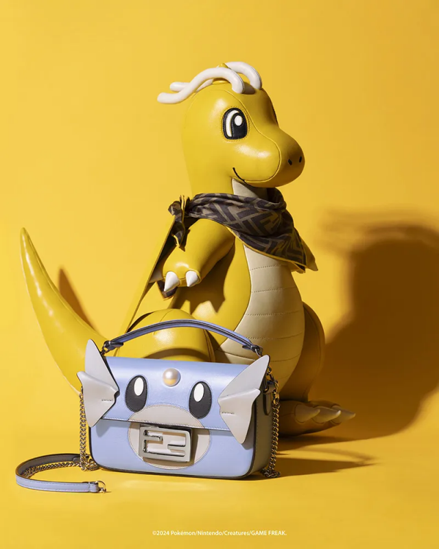 Na imagem com cor, a nova coleção Pokémon x Fendi x Fragment Design - Metrópoles