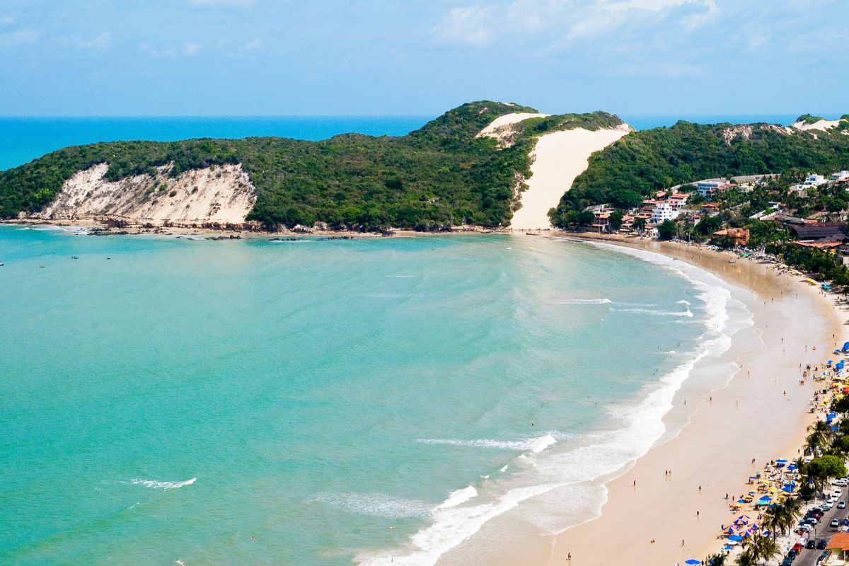 praia de Ponta Negra em Natal