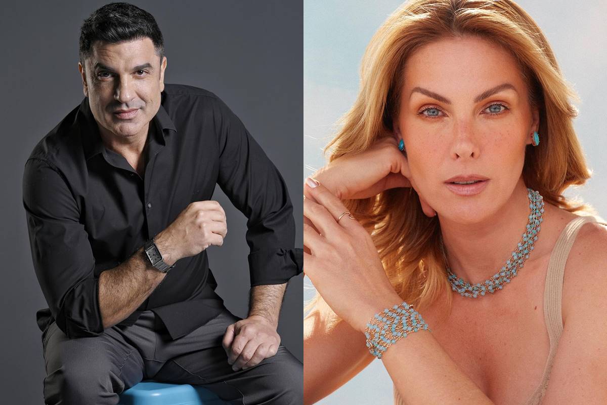 Montagem colorida de Ana Hickmann e Edu Guedes - Metrópoles