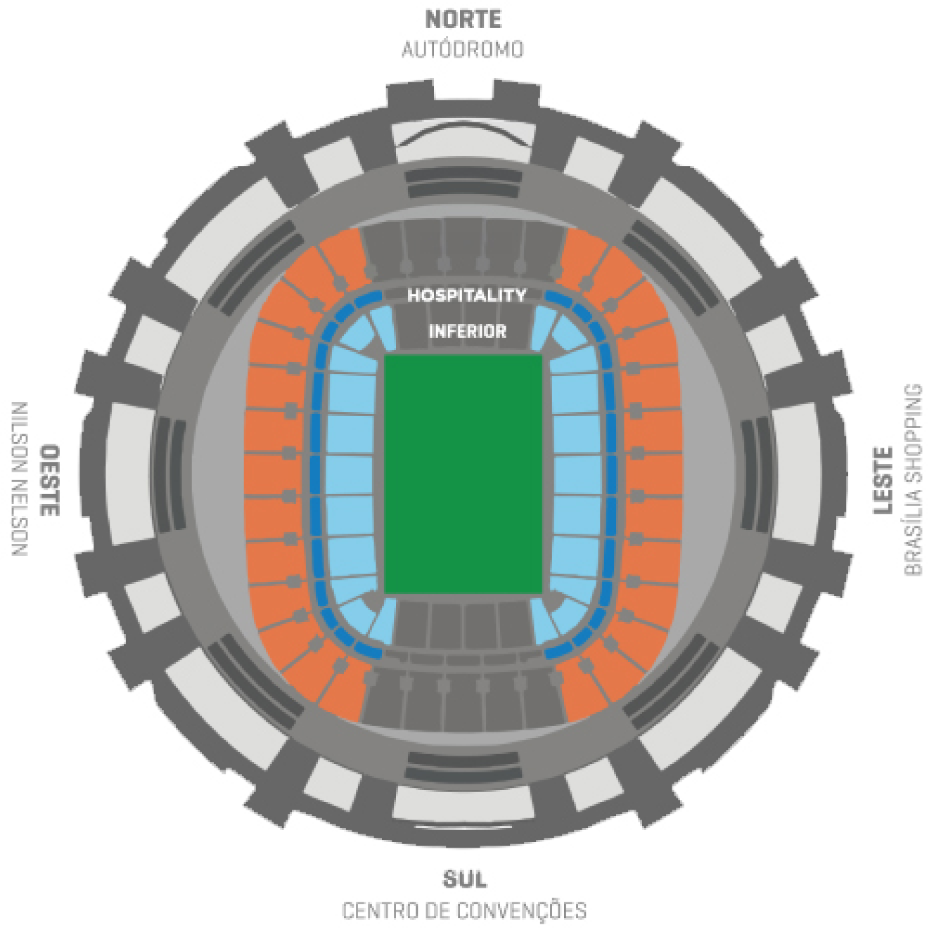 Mapa do jogo Itabirito x Atlético-MG