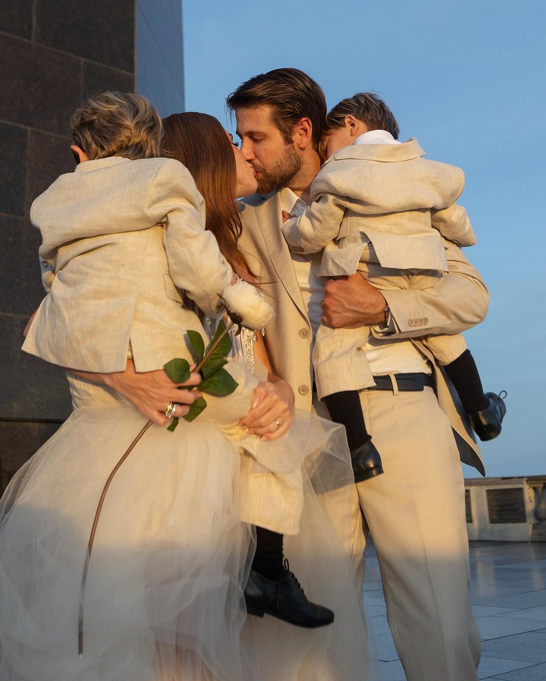 Mari Maria renova votos de casamento em cerimônia no Cristo Redentor