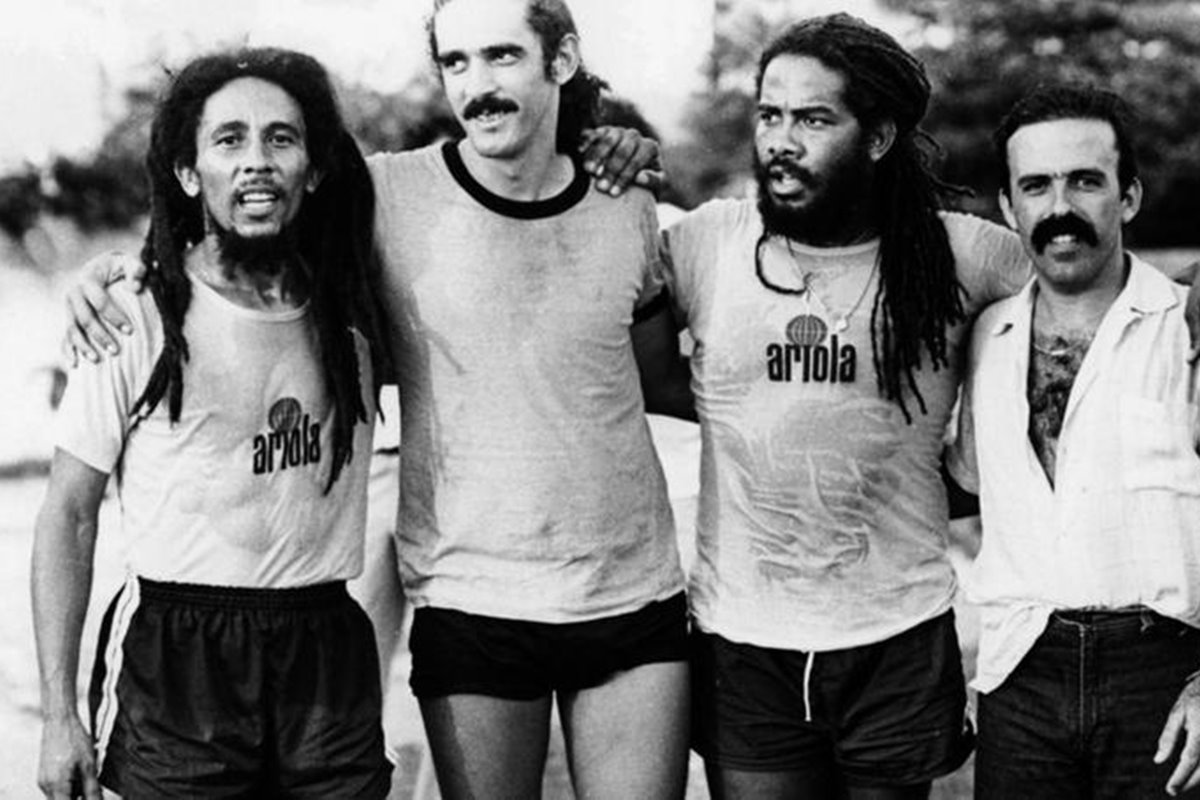 Bob Marley, Moraes Moreira, Jacob Miller e Marco Mazola