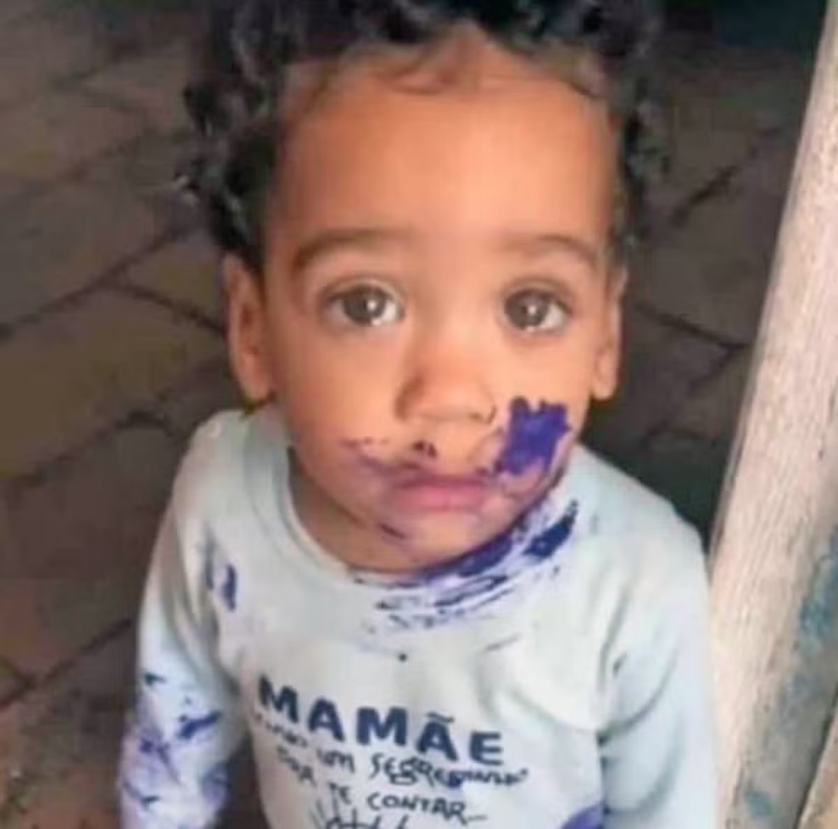 Imagem colorida do menino Calebe Jefferson Veloso Costa, de 2 anos- Metrópoles