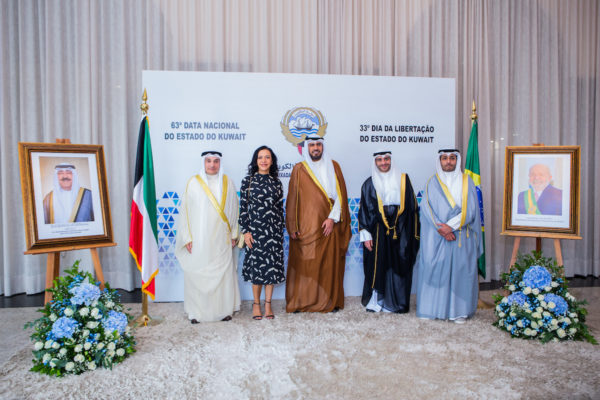 Brasília (DF), 21/02/2024. O embaixador do Kuwait no Brasil, Talal Rashed Abdulaziz A. Almansour, convida para comemoração da 63ª Data Nacional e 33º Dia da Libertação do Estado do Kuwait. Foto