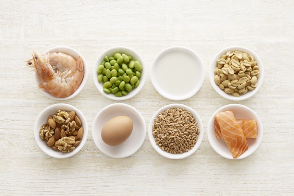Oito potes de alimentos que causam alergia alimentar - Metrópoles