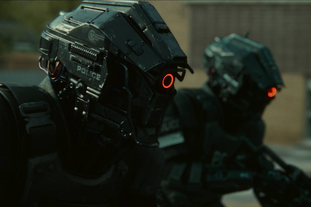 Cena de ação com raios e lasers do filme Code 8 Parte 2 da Netflix - Metrópoles