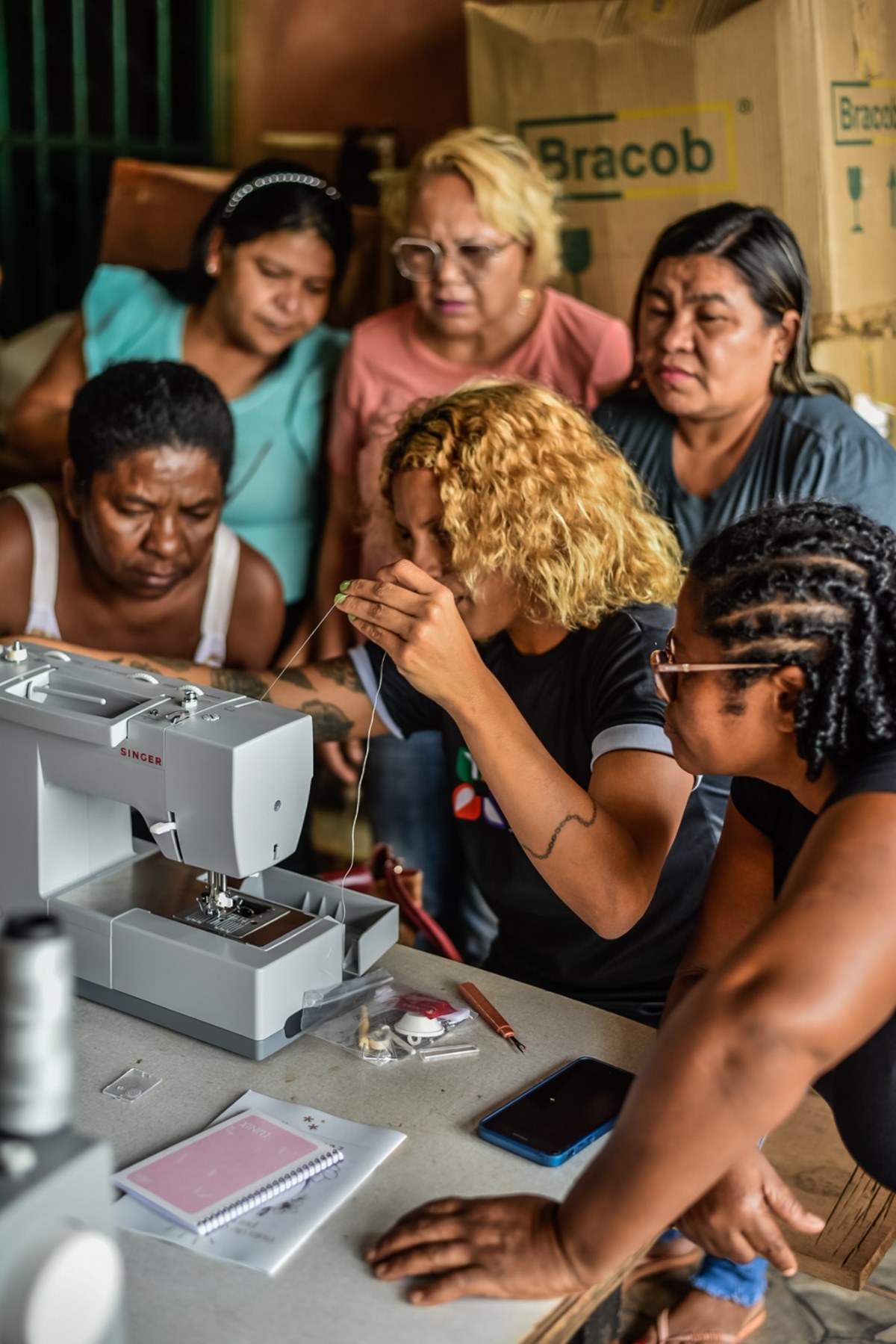 Flores do Cerrado costura aulas brasília mulheres - metrópoles