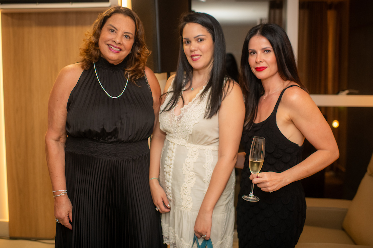 Deyse Aviz, Catherine Aviz e Raquel Corrêa