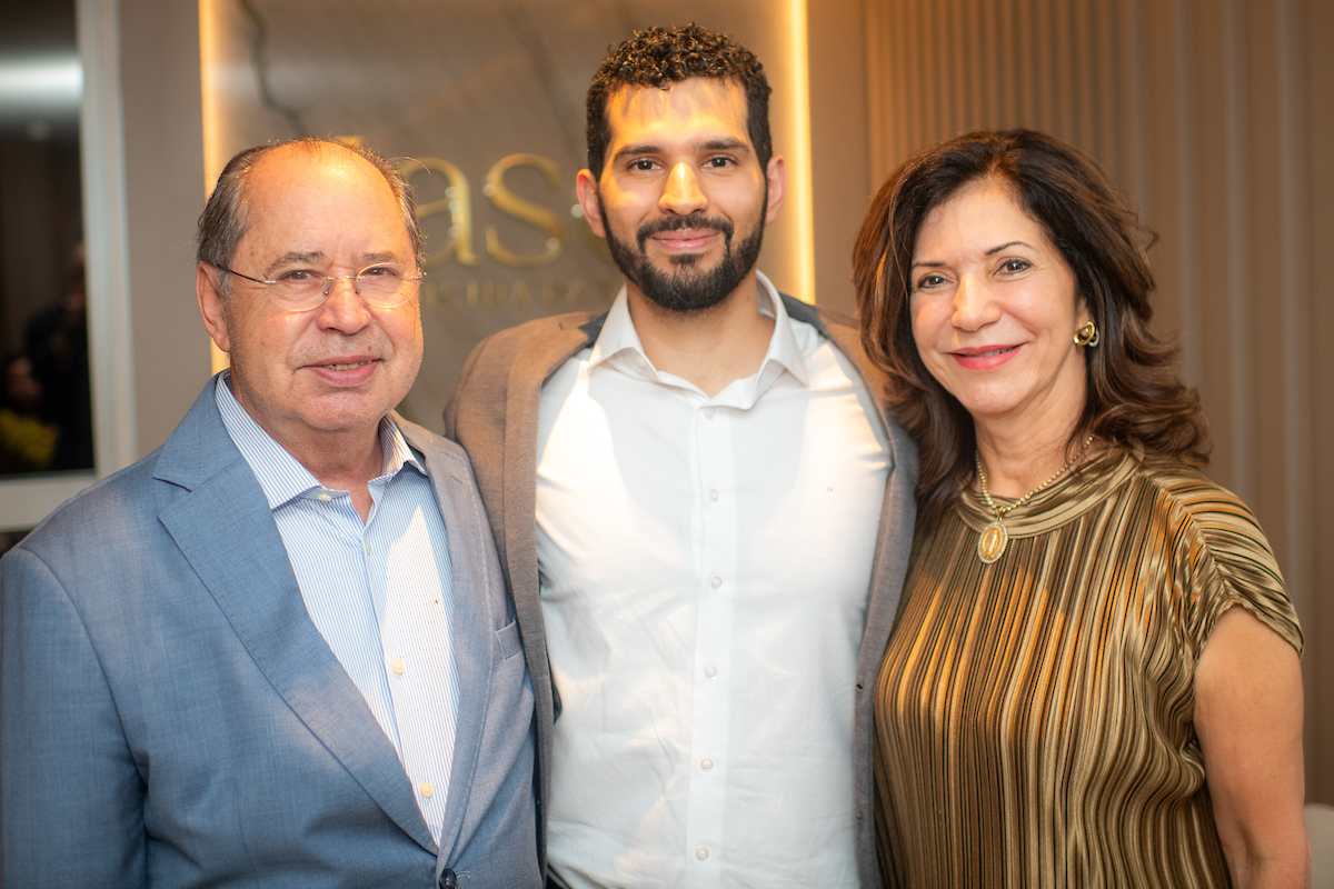 Eustaquio Silvera, Dr Frank Nelson Cruz e Vera Carla Silvera