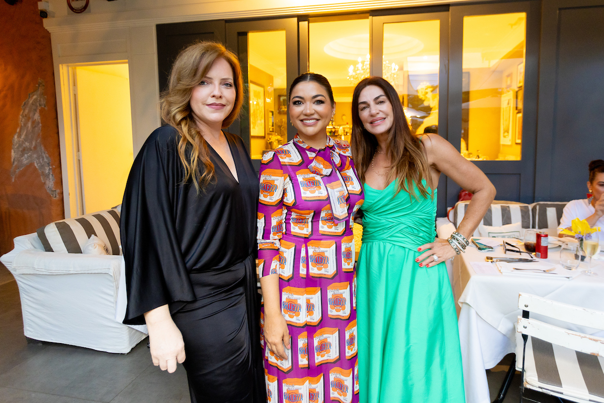 Raquel Portella, Clarice Lagares e Ana Paula Gonçalves.