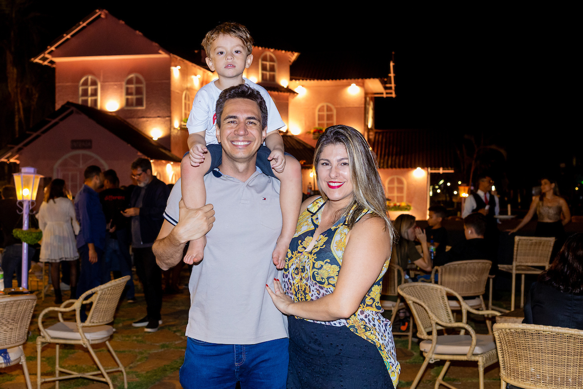 Diego Amorim, Pedro Amorim e Eliene Amorim